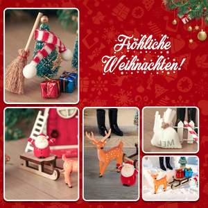 Dool House <span class=keywords><strong>Casa</strong></span> <span class=keywords><strong>de</strong></span> muñecas Nightlight Fairy Door Juego <span class=keywords><strong>de</strong></span> decoración <span class=keywords><strong>de</strong></span> Navidad Modelo <span class=keywords><strong>de</strong></span> simulación <span class=keywords><strong>de</strong></span> escena en miniatura - Product Image 6