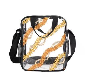 <span class=keywords><strong>Sac</strong></span> isotherme personnalisé en PVC imperméable pour l'extérieur, motif hawaïen imprimé sur une face, <span class=keywords><strong>sac</strong></span> à déjeuner décontracté - Product Image 2