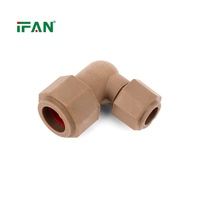 IFAN Meilleur Prix Raccord Rapide pour Tuyau, Té, Coude, Raccord de Plomberie PPR, Raccord de Compression en Plastique