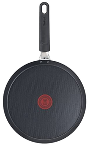 Venta al por mayor de aluminio antiadherente crepé sartenes con tapa estufa de cocina hogar <span class=keywords><strong>punto</strong></span> <span class=keywords><strong>rojo</strong></span> sartén con mango de baquelita sartén baja - Product Image 2