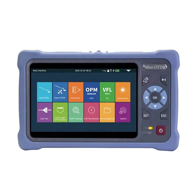 OTDR Fiber Optic Cable Detector Breakpoint Fault Finder Optical Time Domain Reflectometer NK4000 with OPM VFL LS Event Map