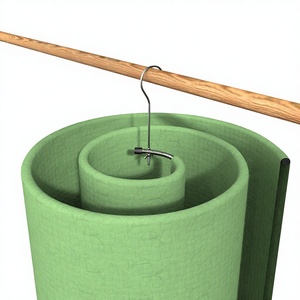 <span class=keywords><strong>Cintre</strong></span> rotatif en <span class=keywords><strong>spirale</strong></span> en acier inoxydable, multifonctionnel, pour séchage de couettes et draps sur balcon, modèle phare des influenceurs - Product Image 1