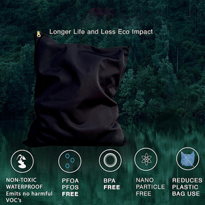 Bolsa Impermeable y Antimicrobiana <span class=keywords><strong>para</strong></span> Viajes, Inhibe las Bacterias y el Mal Olor de la <span class=keywords><strong>Ropa</strong></span> <span class=keywords><strong>Sucia</strong></span>, Bolsa Seca y Húmeda <span class=keywords><strong>para</strong></span> <span class=keywords><strong>Ropa</strong></span> de Gimnasio - Product Image 5