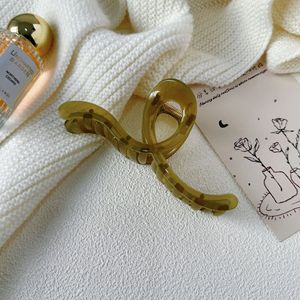 Pince à cheveux géométrique élégante pour femme, pince requin pour cheveux épais, <span class=keywords><strong>accessoire</strong></span> <span class=keywords><strong>de</strong></span> mode quotidien pour le <span class=keywords><strong>bureau</strong></span> - Product Image 3