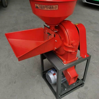 Broyeur à disques robuste pour maïs, machine à structure solide et durable pour l'industrie de transformation des céréales et des aliments pour animaux