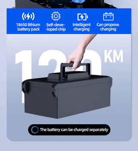 Trottinette électrique 350W, batterie au plomb 48V12A, système <span class=keywords><strong>de</strong></span> <span class=keywords><strong>frein</strong></span> à <span class=keywords><strong>tambour</strong></span>, phares à lentille, instrument numérique - Product Image 5