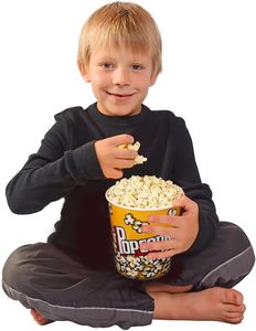 Contenants à pop-corn en plastique de style rétro de 64oz pour les boîtes solides étanches de nuit de cinéma seaux à pop-corn - Product Image 6