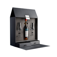 Boîte à chaussures en carton avec fermeture magnétique, Logo personnalisé, cadeau, bouteille de vin, emballage de whisky, boîte Macallan, boîtes rigides faites à la main
