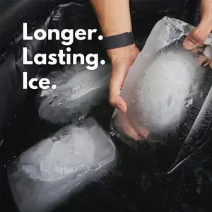 Gran oferta, molde de bloque de hielo Extra grande de grado alimenticio, moldes de cubitos de hielo grandes reutilizables, bandejas de cubitos de hielo de silicona personalizadas