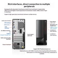 Lenovo Yangtian M460 PC Desktop Bisnis Baru Intel Core I3-14100 8GB 512GB SSD Grafis Terintegrasi Windows 11 Office Untuk Penggunaan Rumah