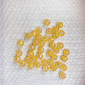 Acrylic Round <b>Beads</b> 8mm Transparent Ab Color Iridescent For Jewelry Making Bulk Loose <b>Beads</b> - Product Image 4