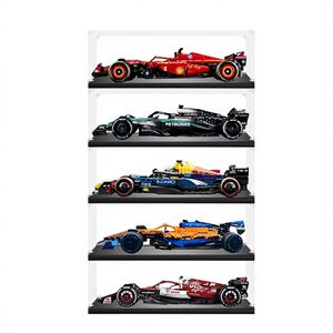 Caja de exhibición de acrílico para coches de carreras F1 42141 42207 42171, cubierta antipolvo para almacenamiento, 40 <span class=keywords><strong>piezas</strong></span> - Product Image 1