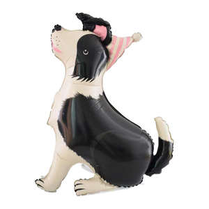 Ballons en aluminium pour fête d'anniversaire de chien-Ballon pour animaux de compagnie debout unique écologique pour caniches teckels bergers Bulldogs & Labradors - Product Image 2