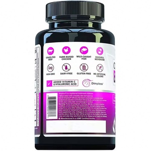OEM Private Label Multi <b>Collagen</b> Capsules Supplement Private Label Pure Organic <b>Collagen</b> Capsules for Adults Skin Whitening - Product Image 5