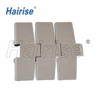 Chaîne de la série Hairise Har880TAB pour ligne de production de bouteilles et de canettes en PET, chaîne à plateaux plats, convoyeur à charnière simple, chaîne droite