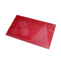 Nouveau Set de Table Occidental Style Européen en PVC Écologique Tressé Antidérapant et Isolant Thermique – Collection Déstockage