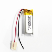 Baterías de Polímero de Iones de Litio Slim Lipo 601030 3.7V 35mAh/50mAh/130mAh, Batería LN con Certificación RoHS en Venta