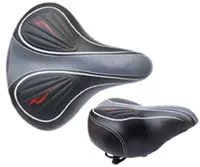 Accesorios para Bicicleta de Montaña, Sillín de PU con Resorte, Extra Grande, Grueso y Cómodo - Product Image 3