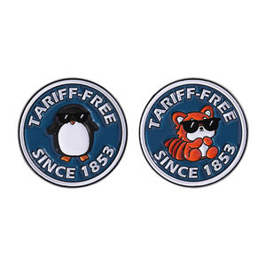 Broches en émail personnalisées sans droits de douane, motifs Pingouin et Panda Rouge, depuis 1853, pour sacs à dos, revers, bijoux, cadeaux - Product Image 2