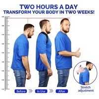 Réglable dos épaule Posture correcteur ceinture clavicule colonne vertébrale soutien remodeler votre corps maison bureau Sport haut du dos cou orthèse