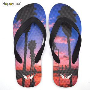 <span class=keywords><strong>Chanclas</strong></span> con estampado personalizado de fábrica para <span class=keywords><strong>hombre</strong></span>, Color sólido, PVC, impermeable, informal, suave, de alta tecnología - Product Image 5