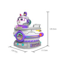Nouvelle balançoire pour enfants en forme d'avion ou de voiture, à monnayeur, avec batterie rechargeable, Wi-Fi, en plastique, garantie 1 an, haute qualité