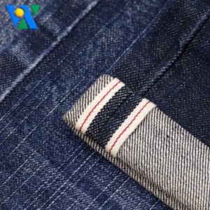 <span class=keywords><strong>Tessuto</strong></span> Denim Cimosato 100% Cotone 13.5oz, <span class=keywords><strong>Tessuto</strong></span> <span class=keywords><strong>Jeans</strong></span> Grezzo Cimosato di Qualità Premium, Rotolo di <span class=keywords><strong>Tessuto</strong></span> Denim Twill Blu Scuro - Product Image 2