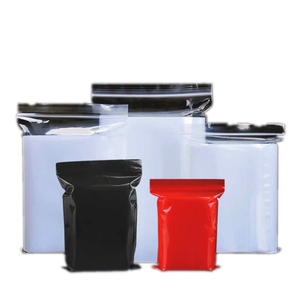 clear ziplock t-shirt plastic packaging bag shipping