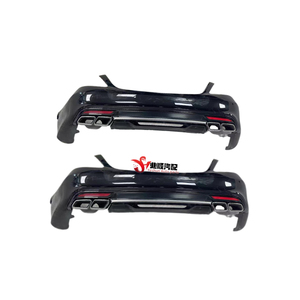 ชุดกันชนท้ายรถ S-Class S63 <span class=keywords><strong>W222</strong></span> AMG แบบดั้งเดิมสำหรับการเปลี่ยนและอัปเกรดรถเบนซ์ - Product Image 1