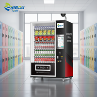 Distributeur automatique en libre-service, paiement par code QR intelligent, grande capacité, faible bruit, SDK activé, écran tactile en acier inoxydable, basé sur le cloud