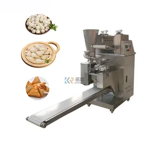 Máquina de empanada automática comercial gyoza fabricante pelmeni samosa máquina de modelagem industrial