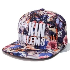 Custom Strip Pattern 3D Embroidery Logo Snapback <b>Hat</b> with Customer Logo Outdoor Fleece Jersey Fabric Fashionable Design - Product Image 3