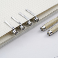 Stylo de dessin à ligne indélébile de haute qualité, modèle Bonvada 909, encre pigmentée noire imperméable, vente en gros d'usine