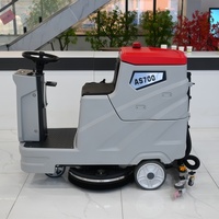 Nettoyeur de sol automatique à batterie au lithium flexible, aspirateur à main, machine de lavage et de séchage commerciale