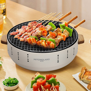 Plancha Eléctrica Personalizada de Fábrica 2026, Revestimiento Antiadherente, Parrilla para Barbacoa, Sartén para Freír 2 en 1, Bandeja para Hornear Desmontable, Uso en Exteriores, Acero - Product Image 3