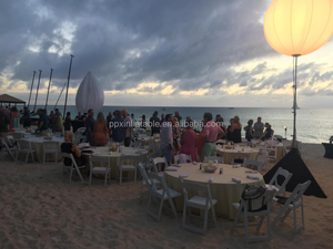 Grandes palos de pie para exteriores de 1,5 m con logotipo personalizado, iluminación inflable, publicidad, <span class=keywords><strong>Torre</strong></span> Led, luz de globo led - Product Image 2