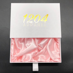 Ruban coulissant d'impression personnalisée avec montre et portefeuille, emballage en papier noir, tiroir en carton, boîte de luxe pour chocolat - Product Image 4