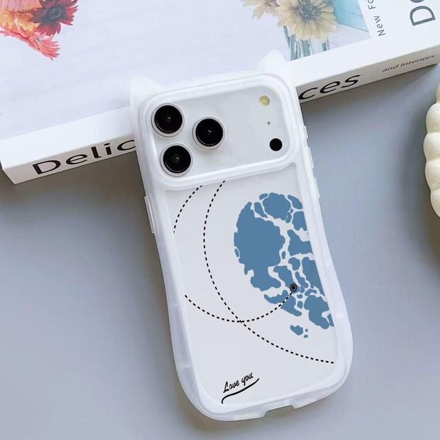 Couple Love Heart Map Printing Shockproof Space TPU Mobile Phone Cover Case for Iphone 8 X Xr Xs 11 12 13 14 15 16 17 Pro Max