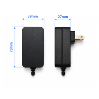 Adaptateur secteur AC/DC 6V 2A 6W personnalisé ODM/OEM avec prise US/AU/EU/UK, chargeur mural 5,5x2,5 mm pour vidéophone