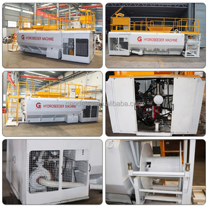 8000L 2100 गैलन <span class=keywords><strong>Hydroseeder</strong></span> डीजल चालित उच्च दबाव कृषि बीज परिदृश्य Hydroseeding बोने की मशीन - Product Image 4