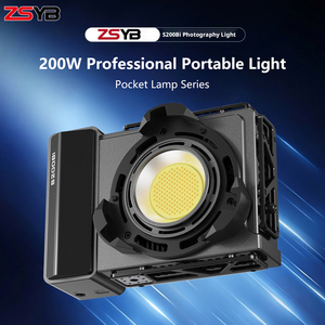 Lampe de photographie ZSYB S200Bi, lumière d'appoint 2700K-6500K, portable et légère, COB, pour vidéo et vlog. - Product Image 1