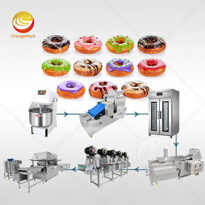 ORME Commercial Doughnut Make Line Automatic <strong>Donut</strong> Make Machine Small Yeast <strong>Donut</strong> Production Line - Product Image 1