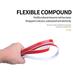 Năng động RGB <span class=keywords><strong>LED</strong></span> Strip ánh sáng cho xe phía sau thân cây đuôi ngược cảnh báo phanh tín hiệu lần lượt đèn điều kiện mới - Product Image 5