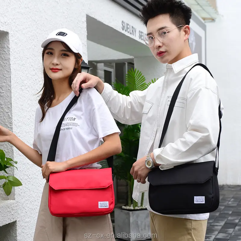 2023 fashion durable casual large capacity outdoor travel tote shoulder bags male crossbody casual nylon messenger bag for men