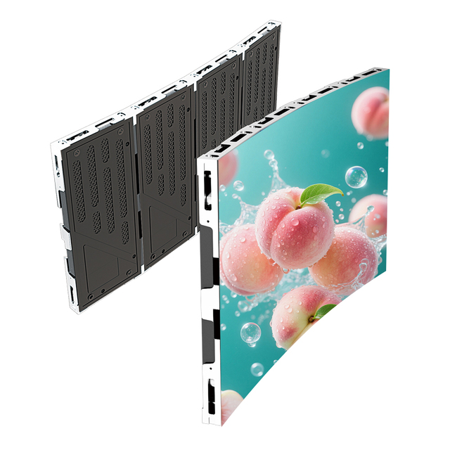 LED Display P1.8 Digital Flexible Curved Soft Led Display Screen Column Cylinder Round Ring Video Wall