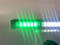 Golddeer 48 pulgadas de alta potencia 3 vatios Leds coche estroboscópico luz intermitente/LED asesor de tráfico barra de luz direccional SL255