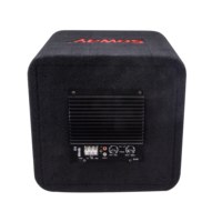Caisse de subwoofer sous siège Soway OP-F M-10, 10 pouces, 1200W max, 4 ohms, caisson de basses intégré pour système audio de véhicule