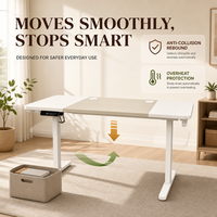 Table élévatrice AOR, plateau en placage de bois massif bicolore, capacité de charge statique de 200 kg, multicolore, personnalisable, vente en gros d'usine