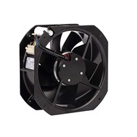 Ventilateur axial AC EC JASONFAN 225 mm 110 V 600 CFM avec roue à aubes métallique FJ22081MAB pour machine CNC, armoire UPS et ventilation