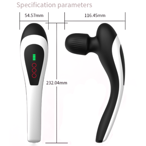 Palu pijat elektrik tanpa kabel dan dapat diisi ulang, dengan 8 kekuatan berbeda untuk terapi seluruh tubuh hingga menghilangkan nyeri otot - Product Image 3